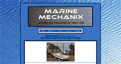 Desktop Screenshot of marinemechanix.com