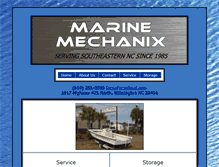 Tablet Screenshot of marinemechanix.com